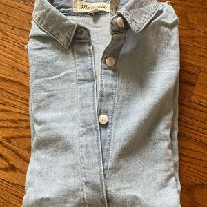 Madewell chambray shirt